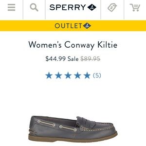 Navy Blue Pearlescent Sperry Topsiders